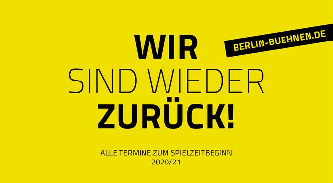 Willkommen zur Spielzeit 2020/21